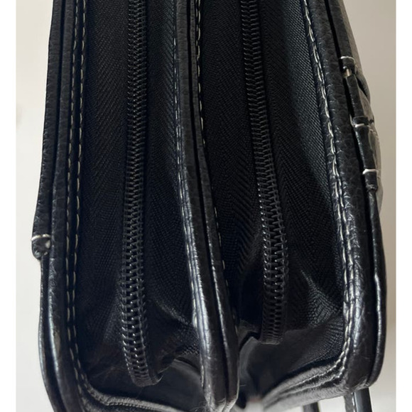 Samsonite 1910 Soft Vegan Leather Messenger Briefcase - Picture 5 of 11